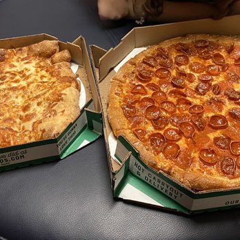 Marco's Pizza - two pepperoni pizzas in boxes - Pizza Near Me - San Antonio, Texas