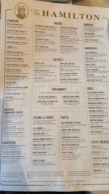 Menu photo 1 The Hamilton Washington, DC, DC Menu photo 1 The Hamilton Washington, DC, DC