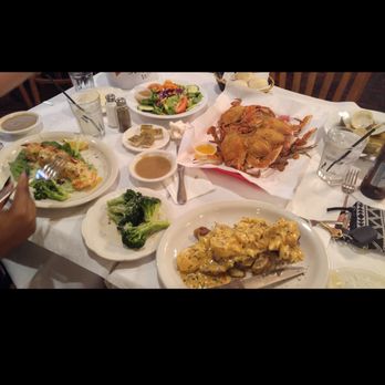 Angie's Seafood - Stuffed shrimp, steak imperial, steamed crabs, salad, steamed broccoli, rice and gravy...you name it! - Seafood Near Me - Baltimore, Maryland