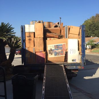 1-800-GOT-JUNK? LA - Filled the truck to the brim. Great service. I would highly recommend them - Junk Removal & Hauling Near Me - Glendale, California