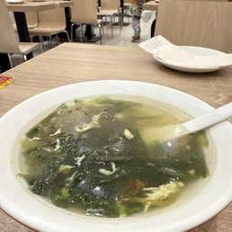Seaweed Egg Drop Soup 海带苗蛋花汤