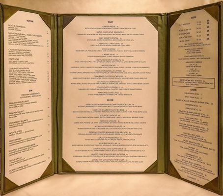 Menu photo 1 The Bistro Indio, CA Menu photo 1 The Bistro Indio, CA