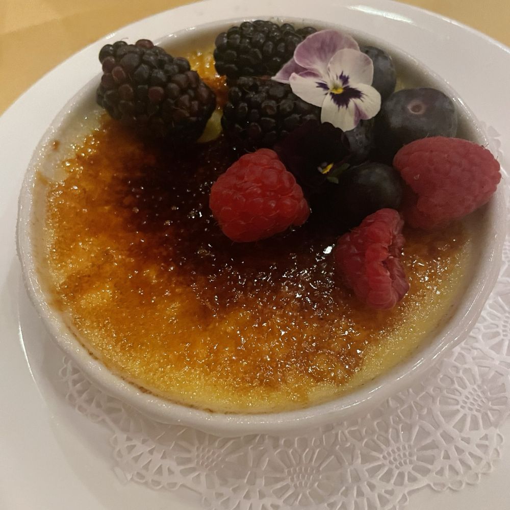Pèppoli at Pebble Beach - Crème brûlée - Italian Near Me - Pebble Beach, California Pèppoli at Pebble Beach - Crème brûlée - Italian Near Me - Pebble Beach, California