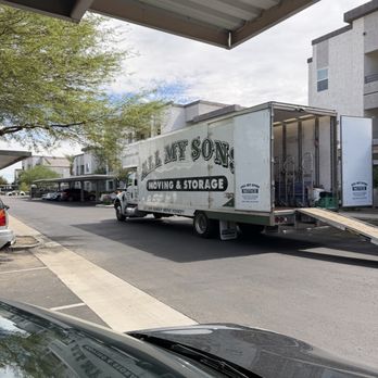All My Sons Moving & Storage - Working truck - Movers Near Me - Phoenix, Arizona All My Sons Moving & Storage - Working truck - Movers Near Me - Phoenix, Arizona