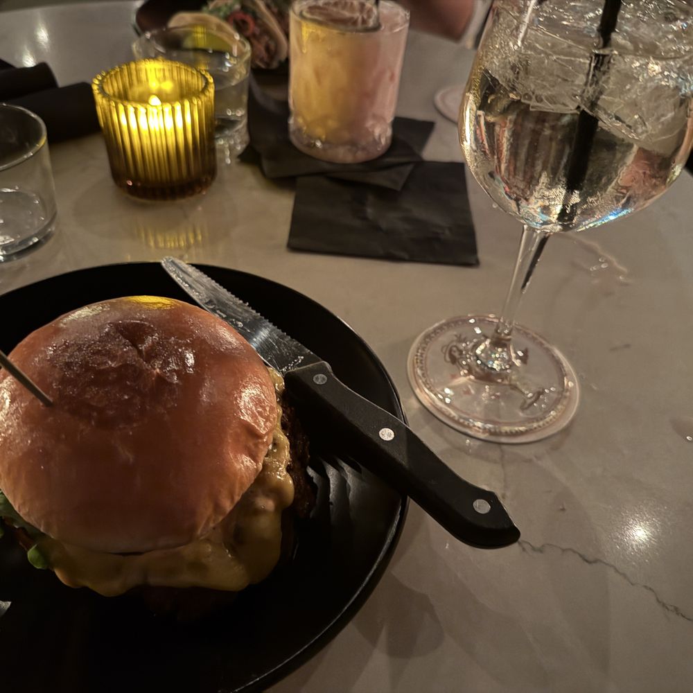 The Botanist - smash burger - Cocktail Bars Near Me - Bakersfield, California