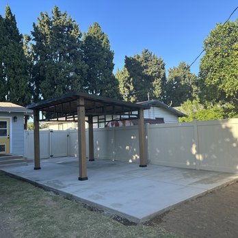 Cali Landscaping - Patio with 12x14 gazebo (from Costco) installed. Electric added to rear post. - Landscaping Near Me - La Habra Heights, California Cali Landscaping - Patio with 12x14 gazebo (from Costco) installed. Electric added to rear post. - Landscaping Near Me - La Habra Heights, California