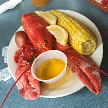 Spanky's Clam Shack - Steamed lobster. Cooked to perfection. Local corn on the cob was a nice bonus. - Seafood Near Me - Hyannis, Massachusetts