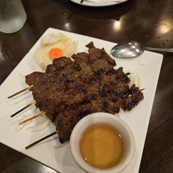 Phnom Penh House - Beef skewer - Cambodian Near Me - Alameda, California Phnom Penh House - Beef skewer - Cambodian Near Me - Alameda, California