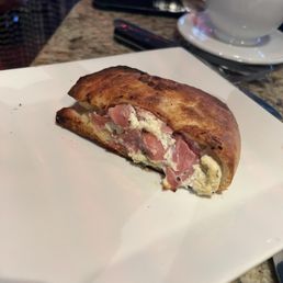 1/2 lunch Chicken and sun dried tomatoe calzone 1/2 lunch Chicken and sun dried tomatoe calzone