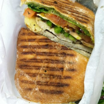 Orange Tree Cafe - Chicken pesto panini - Juice Bars & Smoothies Near Me - Los Angeles, California