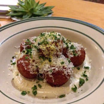 Mfk - Croquettes, ham, montamoré cheese, sherry aioli: $14 - Seafood Near Me - Chicago, Illinois Mfk - Croquettes, ham, montamoré cheese, sherry aioli: $14 - Seafood Near Me - Chicago, Illinois
