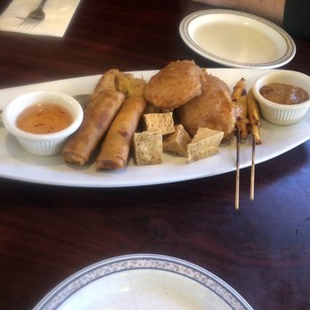 Thai Basil - Ahwatukee - Combination the fried sweet potato was to die for! I could eat these everyday! - Thai Near Me - Phoenix, Arizona Thai Basil - Ahwatukee - Combination the fried sweet potato was to die for! I could eat these everyday! - Thai Near Me - Phoenix, Arizona