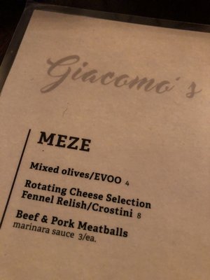 Menu photo 8 Giacomo's Melrose, MA