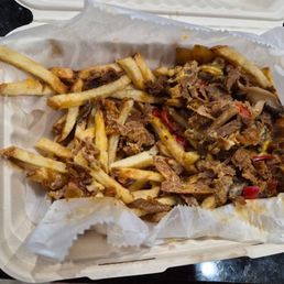 Cheesesteak fries- amazing Cheesesteak fries- amazing