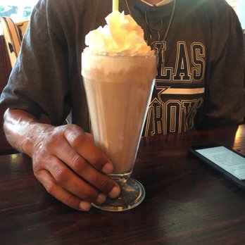 Broderick - Yummy chocolate shake! - Burgers Near Me - Walnut Creek, California