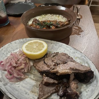 Bar Vlaha - Half a lamb leg - Greek Near Me - Brookline, Massachusetts