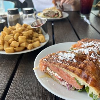 Bistro Cafe - Smoked salmon Croissant - Breakfast & Brunch Near Me - Miami, Florida
