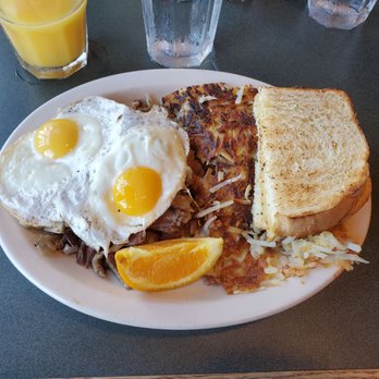 Lowell's Restaurant - Corn Beef Hash and Eggs - American Near Me - Seattle, Washington Lowell's Restaurant - Corn Beef Hash and Eggs - American Near Me - Seattle, Washington