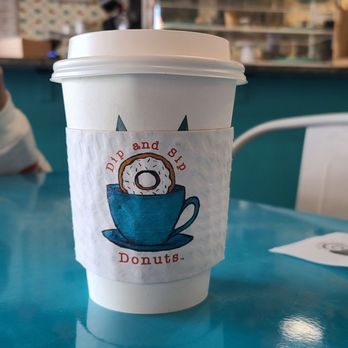 Dip and Sip Donuts - Mocha - Donuts Near Me - Glenview , Illinois