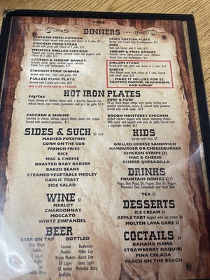 Menu photo 4 The Horseshoe Grill Berryville, AR Menu photo 4 The Horseshoe Grill Berryville, AR