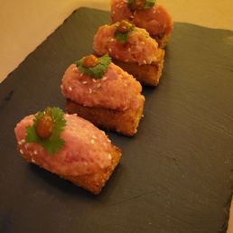 Crispy Rice and Salmon