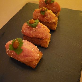 L'Adresse NoMad - Crispy Rice and Salmon - New American Near Me - New York, New York
