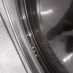 Laundry Basket - Spots of mold on the inside of washing machine door
