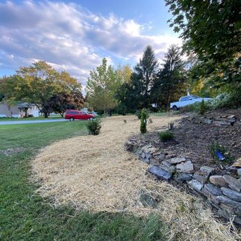 Kane Property Management - After, cleaned up rocks, cleared all old vines, shrubbery and stock pile of rocks - Landscaping Near Me Kane Property Management - After, cleaned up rocks, cleared all old vines, shrubbery and stock pile of rocks - Landscaping Near Me