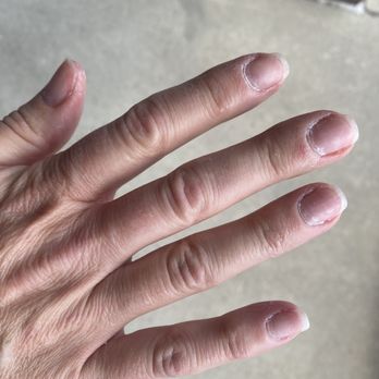 TK Nails Spa & Bar - Polish still stuck by my cuticles - Nail Salons Near Me - Monument, Colorado
