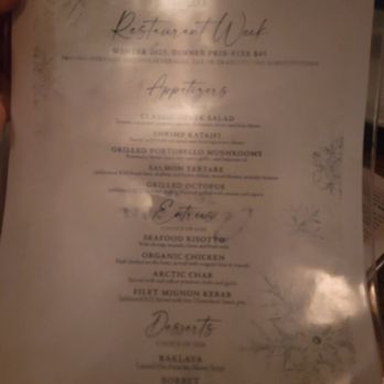 Anassa Taverna NYC - Menu - Greek Near Me - New York, New York