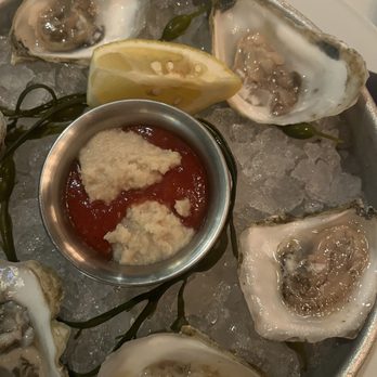 Ocean Prime - East coast Oysters on the Half Shell* - Seafood Near Me - Boston, Massachusetts