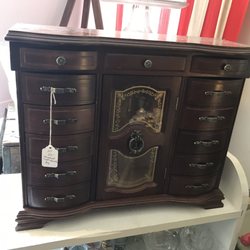 Main Street Arts & Antiques - Cute jewelry cabinet