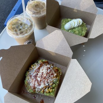 Brewja Coffee - The best one is the elote Avocado toast ! - Coffee & Tea Near Me - San Lorenzo, California