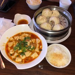 Texas Forest Farm restaurant - Mapo tofu and signature forest farm pork buns(8)