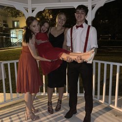 Amyclae Dance Academy - Friends at amyclae a Anya's gala, where awards are handed out and yummy food is eaten.