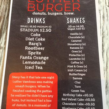 Luther Burger - Burgers Near Me - Richmond, Virginia Luther Burger - Burgers Near Me - Richmond, Virginia