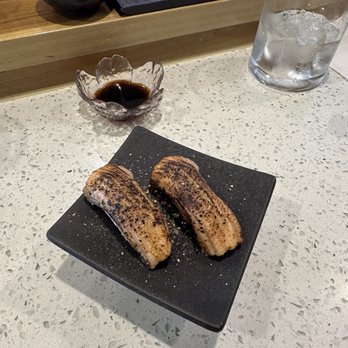 Heian - Seared salmon nigiri - Sushi Bars Near Me - McKinney, Texas