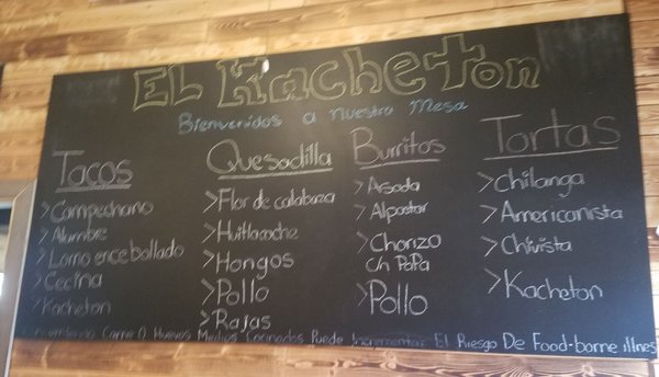 Menu photo 4 El Kacheton Chicago, IL