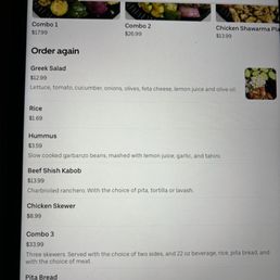 Picture of their menu That I ordered from. No mention of Wrap. Picture of their menu That I ordered from. No mention of Wrap.