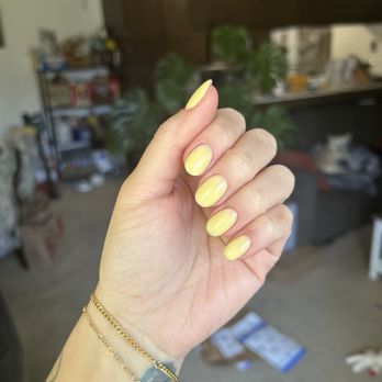 Nails Lab - European hard gel manicure done by Marina - Nail Technicians Near Me - Campbell, California