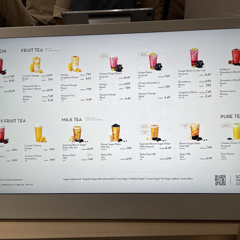 Heytea - Menu - Bubble Tea Near Me - Bellevue, Washington Heytea - Menu - Bubble Tea Near Me - Bellevue, Washington