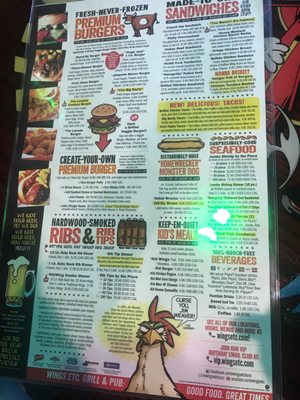 Menu photo 8 Wings Etc Port Huron, MI Menu photo 8 Wings Etc Port Huron, MI