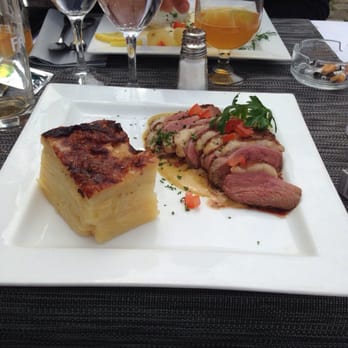L'Ostrea - Magret de canard ( Le seul plat sur 4 potable ! ) - Brasseries Near Me - Honfleur, 14