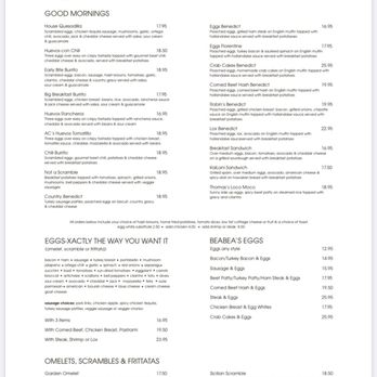 Bea Bea’s - Very comprehensive menu with so many choices!! - Coffee & Tea Near Me - Glendale, California Bea Bea’s - Very comprehensive menu with so many choices!! - Coffee & Tea Near Me - Glendale, California