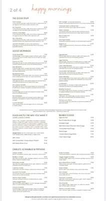 Menu photo 6 Bea Bea’s Glendale, CA