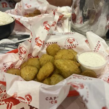 Captain Crab - Fried Pickles - Seafood Near Me - Sacramento, California Captain Crab - Fried Pickles - Seafood Near Me - Sacramento, California