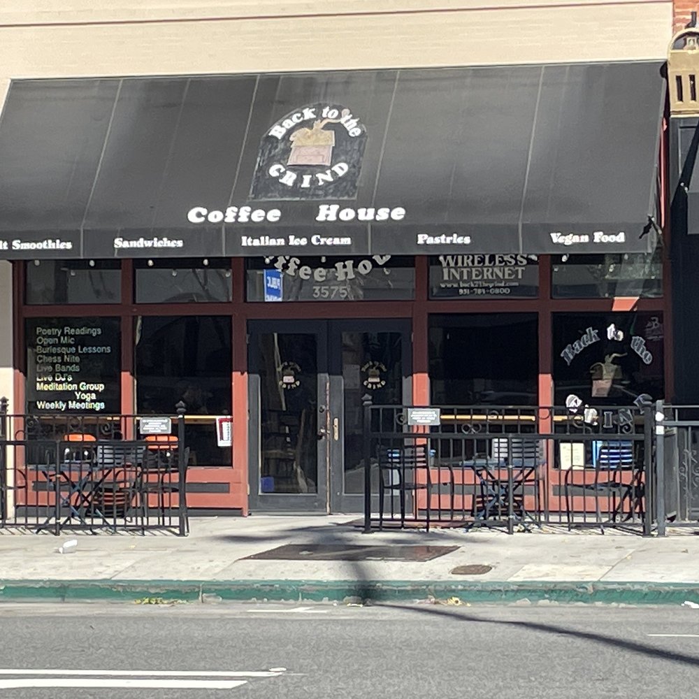 Back to the Grind - Exterior of Back to the Grind - Coffee & Tea Near Me - Riverside, California