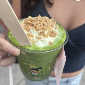 Phe - Banana Pudding Hojicha Latte - Coffee & Tea Near Me - Seattle, Washington