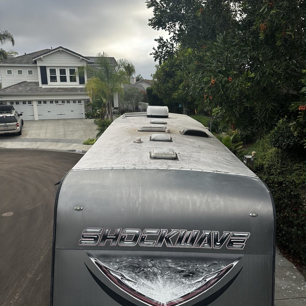 Rv Mobile Roofing - Existing roof - RV Repair Near Me - Escandido, California Rv Mobile Roofing - Existing roof - RV Repair Near Me - Escandido, California