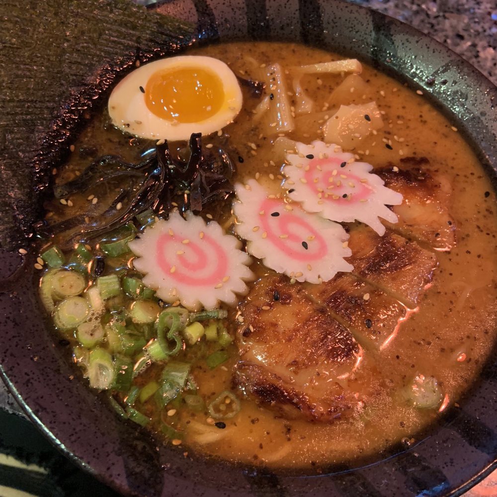 Black Garlic Tonkotsu Ramen Black Garlic Tonkotsu Ramen